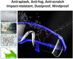 Mozeeda Anti-Fog Safety Glasses with Adjustable Fit