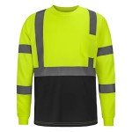High Visibility Class 3 Long Sleeve Safety Shirt