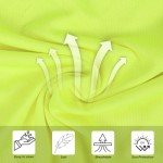 High Visibility Sun Protection Safety Shirts - 3 Pack