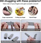 40PCS Cut Resistant Finger Cots by Zfyoung