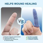 Dimora 60Pcs Blue Finger Cots for Protection