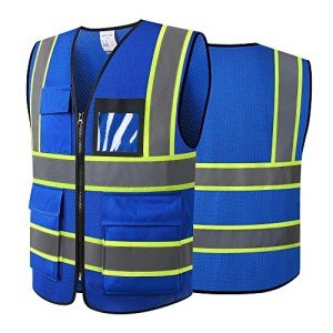 High Visibility Reflective Safety Vest for Work