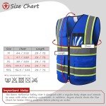 High Visibility Reflective Safety Vest for Work