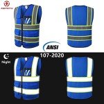 High Visibility Reflective Safety Vest for Work