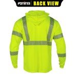 Hi-Vis Reflective Long Sleeve Safety Shirts - 3 Pack