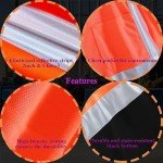 Hi-Vis Orange Safety Polo Shirt for Men