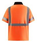 Hi-Vis Orange Safety Polo Shirt for Men
