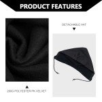 Hi-Vis Women's Reflective Hoodie with Detachable Hat