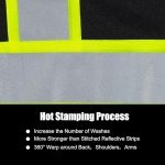 Hi-Vis Women's Reflective Hoodie with Detachable Hat