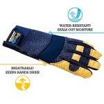 Heavy Duty Leather Palm Work Gloves - XL