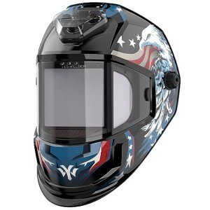 YESWELDER Panoramic Auto Darkening Welding Helmet