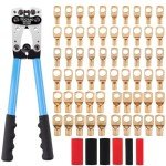 Battery Cable Lug Crimping Tool with Wire Lugs