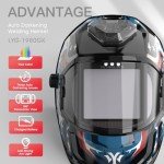 YESWELDER Panoramic Auto Darkening Welding Helmet