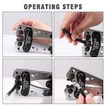 Battery Cable Lug Crimping Tool with Wire Lugs
