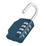 ZHEGE 4-Digit Outdoor Combination Lock - Dark Green