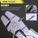 Wire Rope Crimping Tool with Crimping Loop Sleeve Kit