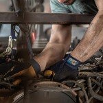 Heavy Duty Leather Palm Work Gloves - XL