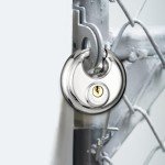 Heavy Duty Waterproof Stainless Steel Padlock with Keys