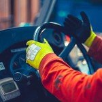 Hi-Vis Heavy-Duty Work Gloves with Nitrile Coating