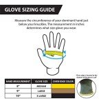 Hi-Vis Heavy-Duty Work Gloves with Nitrile Coating