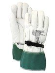 Magid PowerMaster Low Voltage Leather Work Gloves