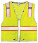 Heavy Duty Reflective Safety Vest with Pockets