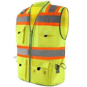 High Visibility Reflective Safety Vest for Men