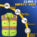 High Visibility Reflective Safety Vest for Men