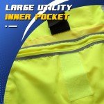 High Visibility Reflective Safety Vest for Men