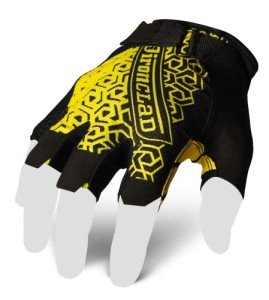 Ironclad Half Finger Gaming Gloves, X-Large