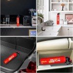 Portable Water-Based Fire Extinguisher Set – 4 Pack