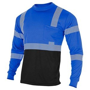 Men’s High Visibility Reflective Long Sleeve Shirt