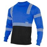 Men’s High Visibility Reflective Long Sleeve Shirt