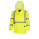 High Visibility Waterproof Rain Gear Set for Men
