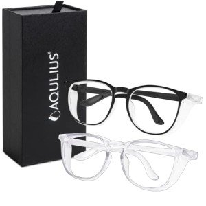 Stylish Anti-Fog Safety Glasses - 2 Pack