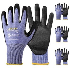 Safety Work Gloves for Men & Women - Touchscreen Compatible