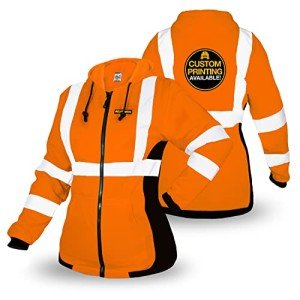 Women's ROGUE Reflective Safety Jacket - Orange