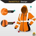Women's ROGUE Reflective Safety Jacket - Orange