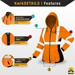 Women's ROGUE Reflective Safety Jacket - Orange