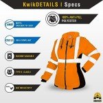 Women's ROGUE Reflective Safety Jacket - Orange