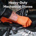 WECARE Heavy Duty Nitrile Gloves 50 Pack