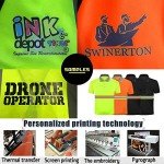 High Visibility Reflective Safety Polo Shirt for Men