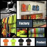 High Visibility Reflective Safety Polo Shirt for Men