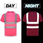 HYCOPROT High Visibility Reflective Safety T-Shirt