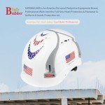 Lightweight Vented Safety Helmet - OSHA Approved