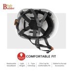 Lightweight Vented Safety Helmet - OSHA Approved