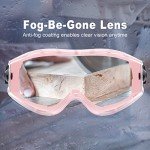 Safety Goggles for Glasses - Anti-Fog Eye Protection