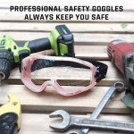 Safety Goggles for Glasses - Anti-Fog Eye Protection