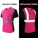 High Visibility Reflective Safety Shirt for Women