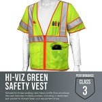 Class 3 Safety Vest with Sleeves and Pockets